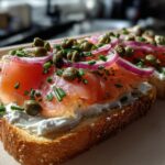 Smoked Salmon Toasts