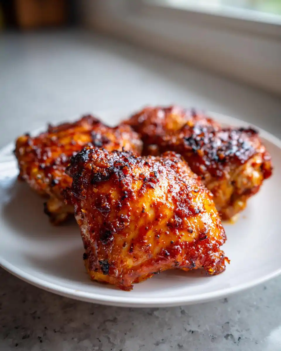 Spicy Baked Chicken Thighs - detail 1