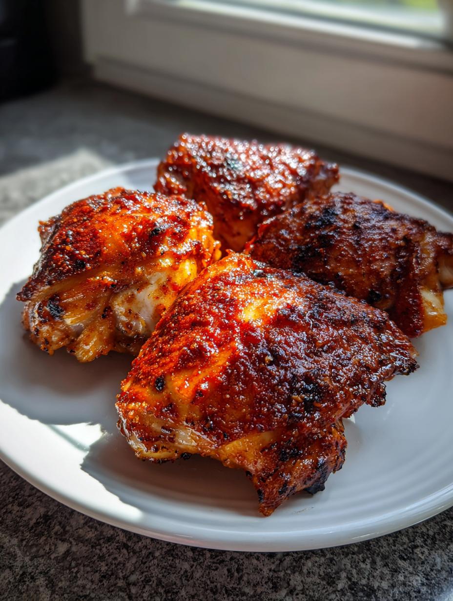 Spicy Baked Chicken Thighs - detail 2