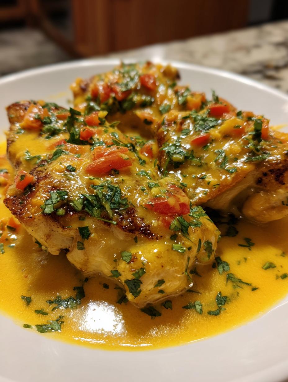 Spicy Brazilian Coconut Chicken - detail 2