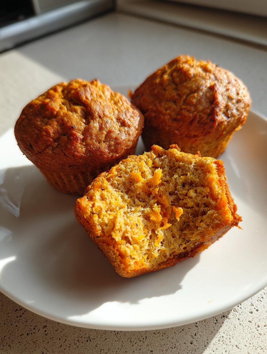 Sweet Potato Oatmeal Muffins - detail 2