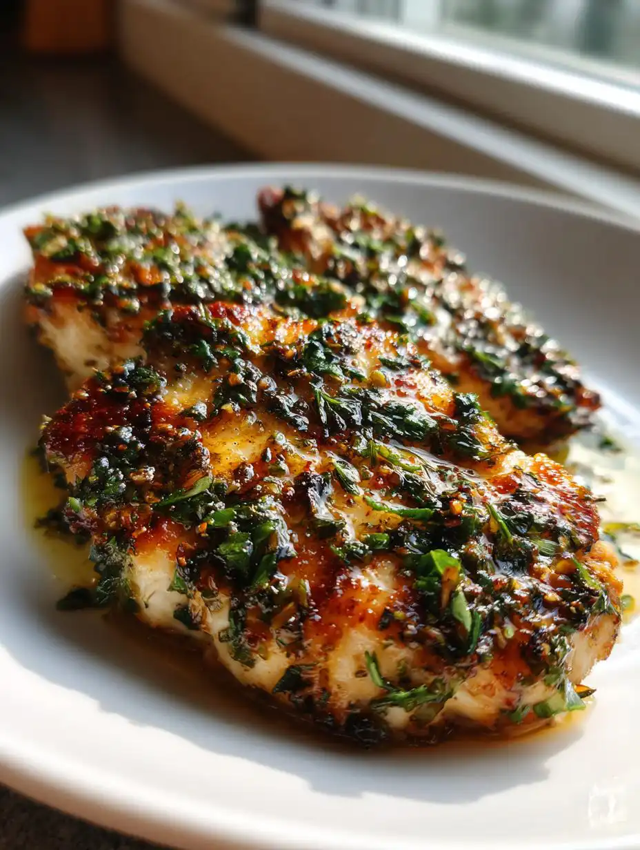 Texas Roadhouse Herb Crusted Chicken - detail 2