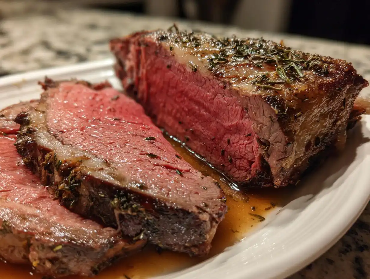Stunning Texas Roadhouse Prime Rib 130°F