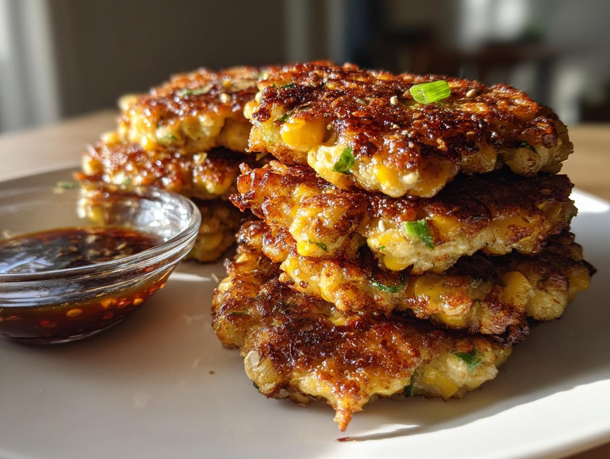 Amazing 25-min Thai Corn Fritters Secret