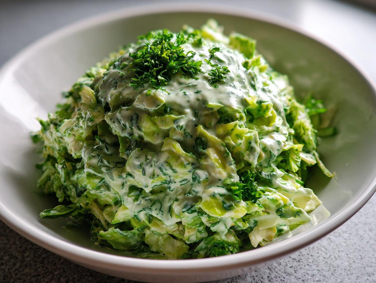 Viral Green Goddess Salad With Creamy Herb Dressing Shockingly Good