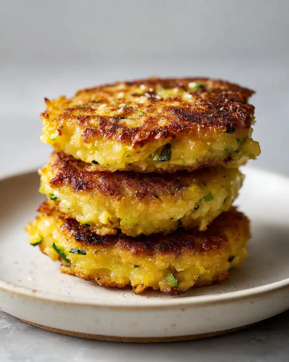 Yellow Squash Fritters - detail 1