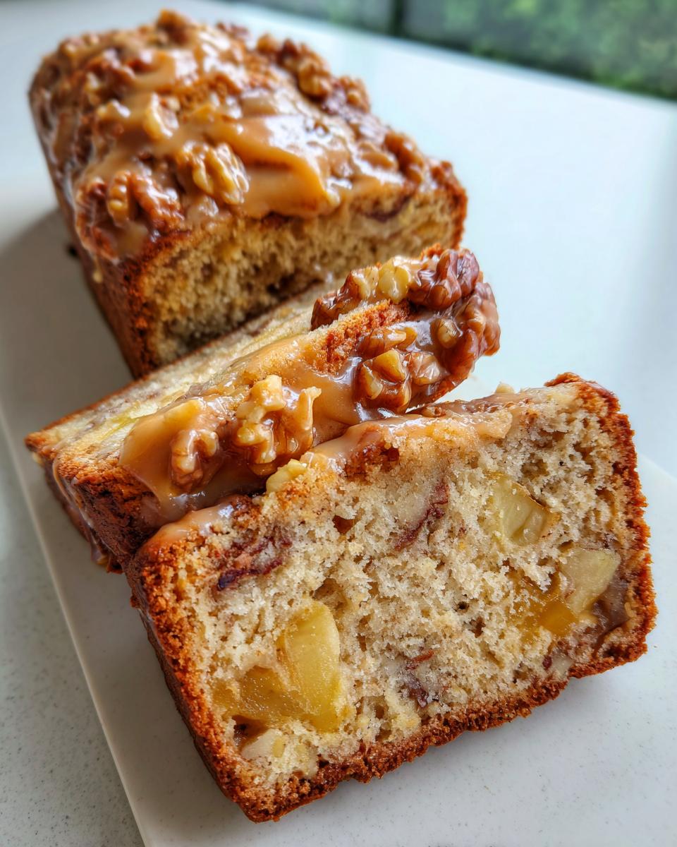 apple cinnamon bread - detail 2
