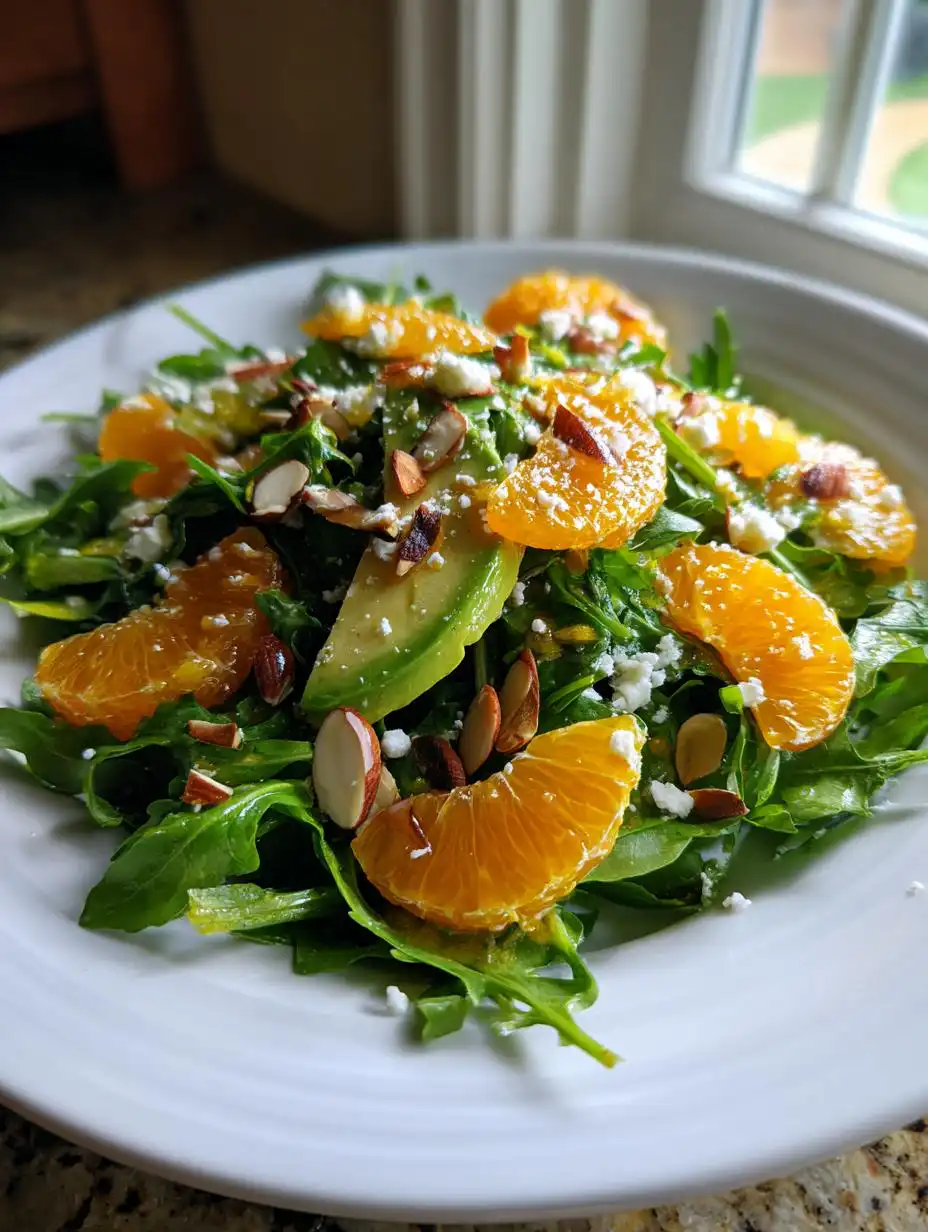 arugula citrus salad - detail 2
