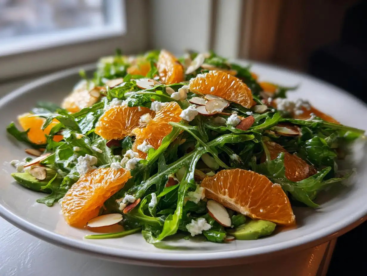 Amazing 4-Ingredient Arugula Citrus Salad Secret