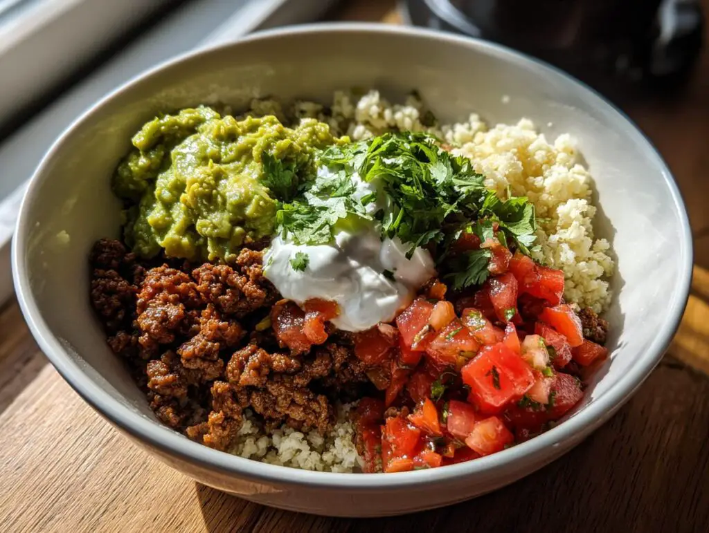 beef burrito bowl