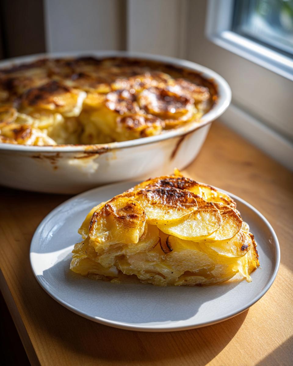 boulangere potatoes - detail 1