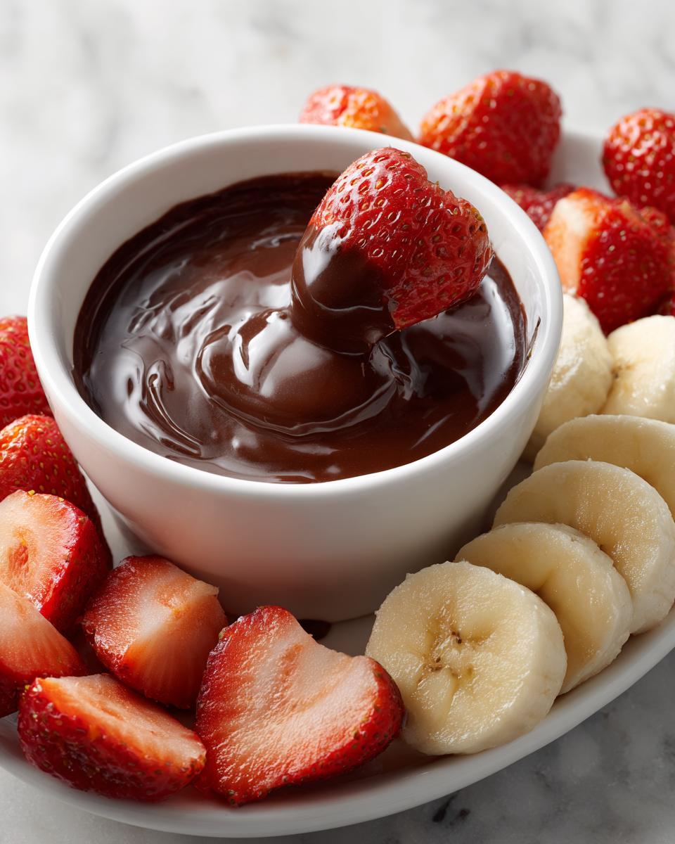 chocolate fondue - detail 2