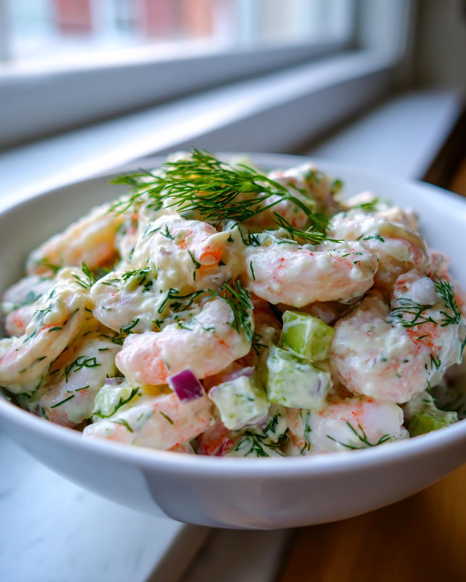 classic shrimp salad - detail 1