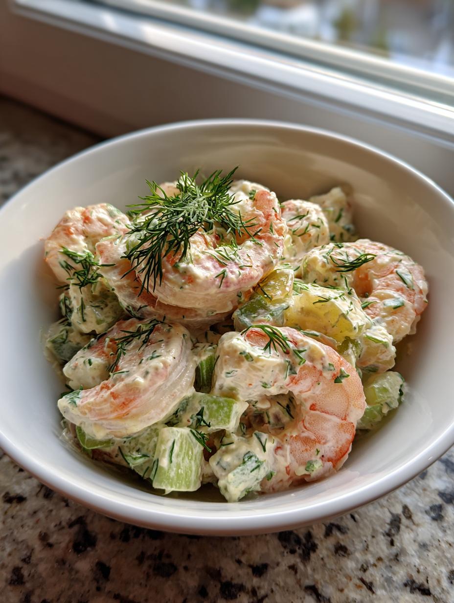 classic shrimp salad - detail 2