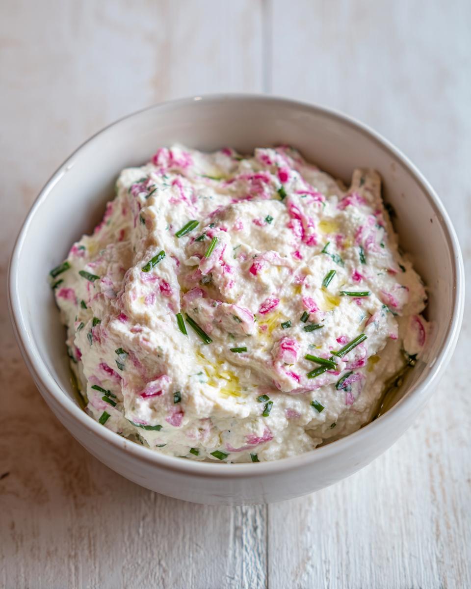 cottage cheese dip - detail 1