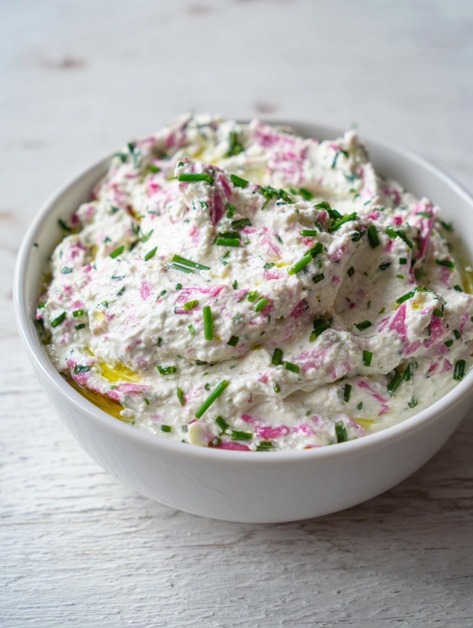 cottage cheese dip - detail 2