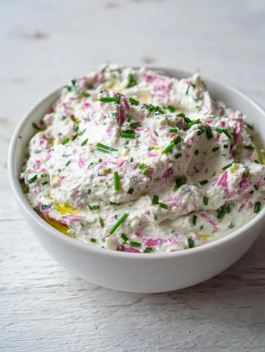 cottage cheese dip - detail 2
