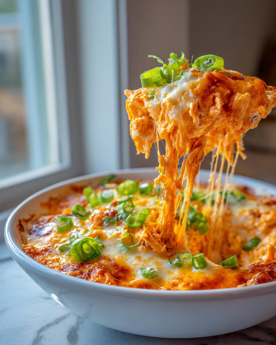 crockpot buffalo chicken dip - detail 1