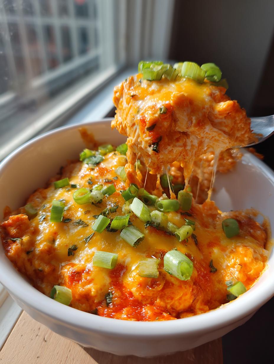 crockpot buffalo chicken dip - detail 2