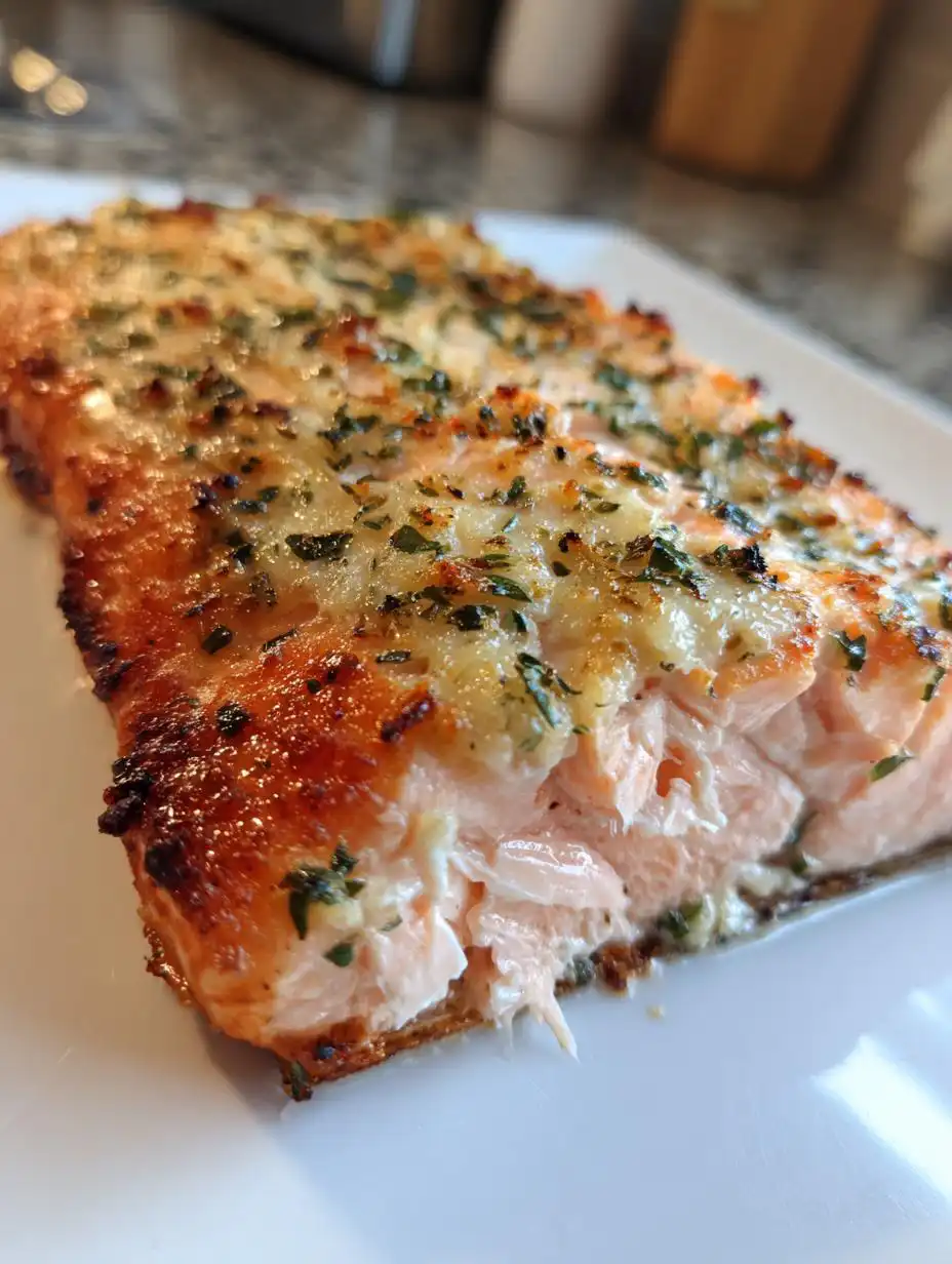 garlic ranch salmon - detail 2