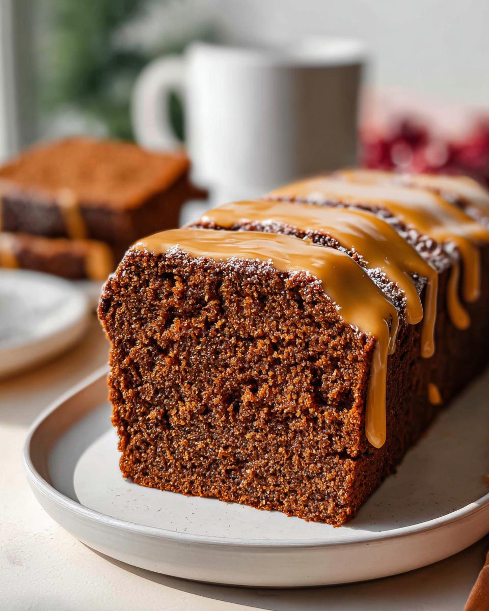 gingerbread loaf - detail 1