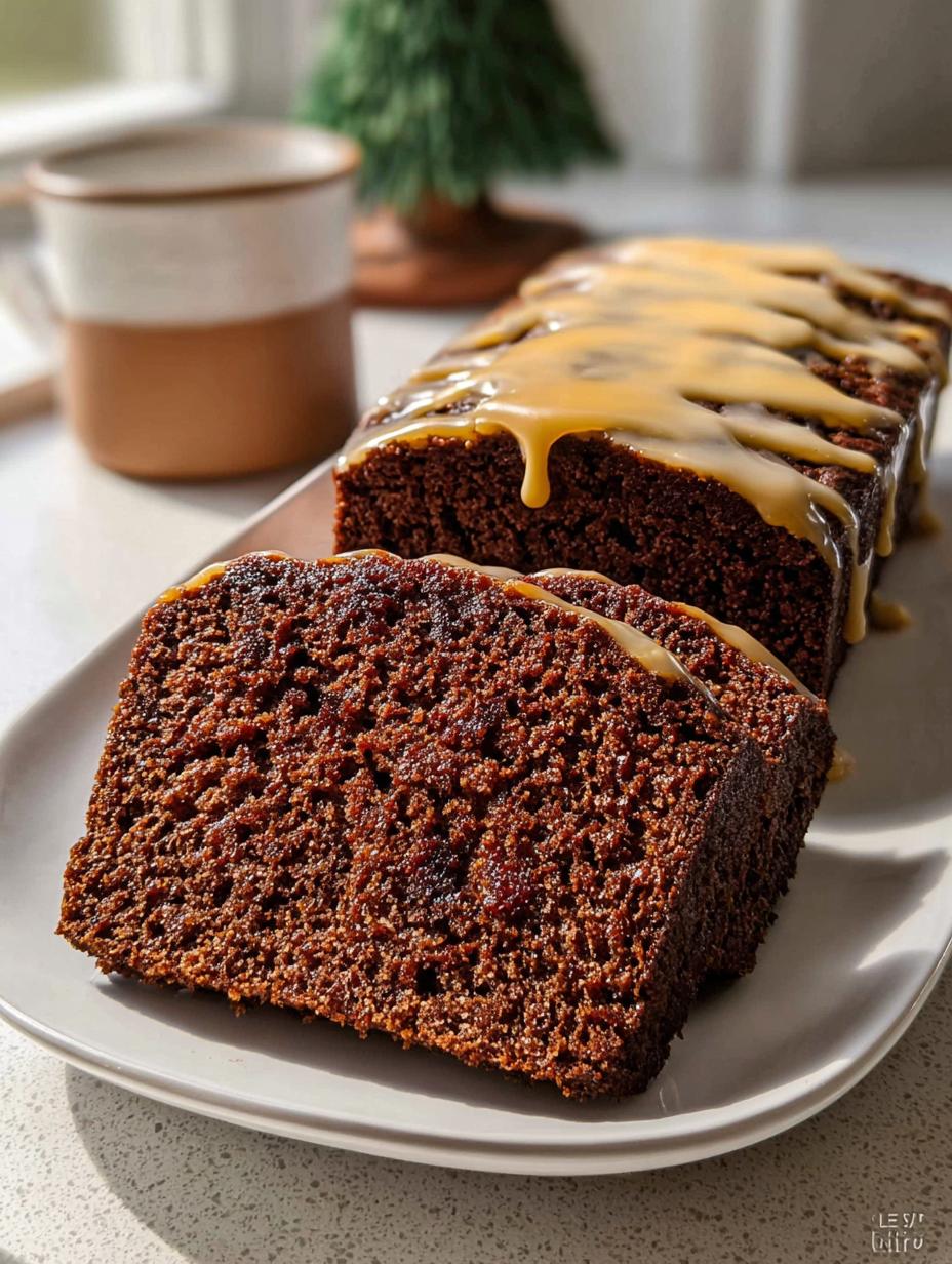 gingerbread loaf - detail 2