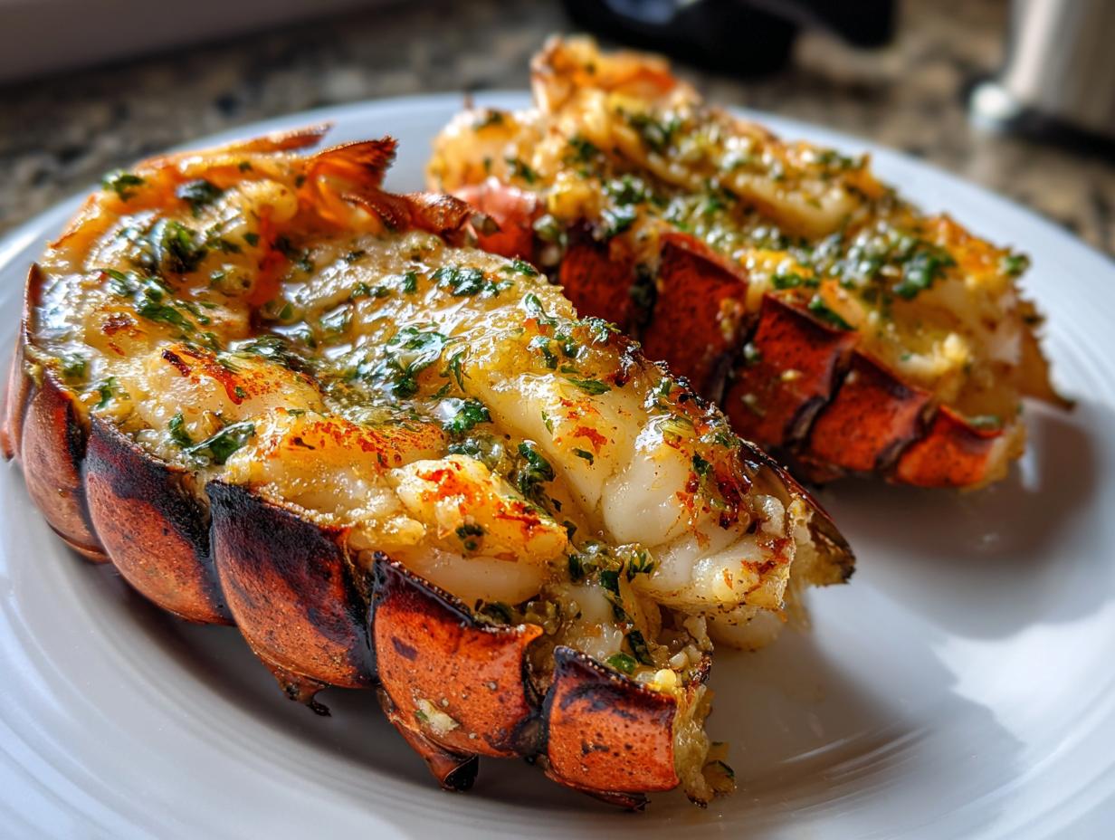Sensational grilled lobster tails in 4 easy steps