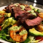 grilled surf and turf salad