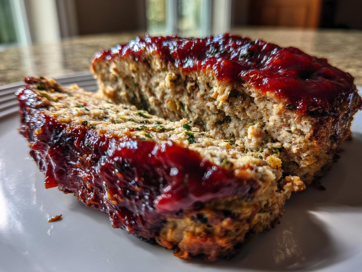 Juicy homemade meatloaf: 1 amazing trick