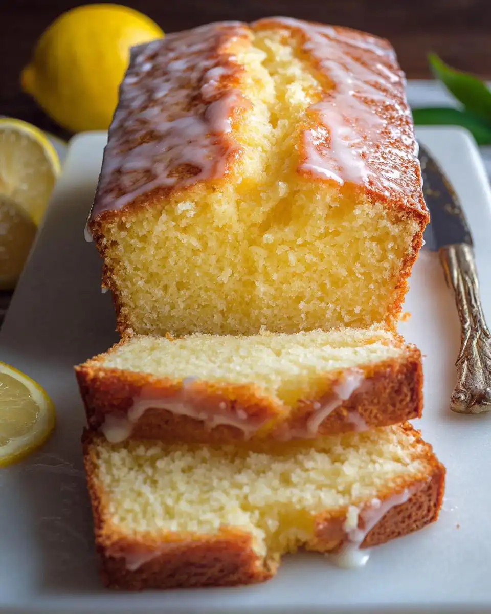 lemon bread - detail 1
