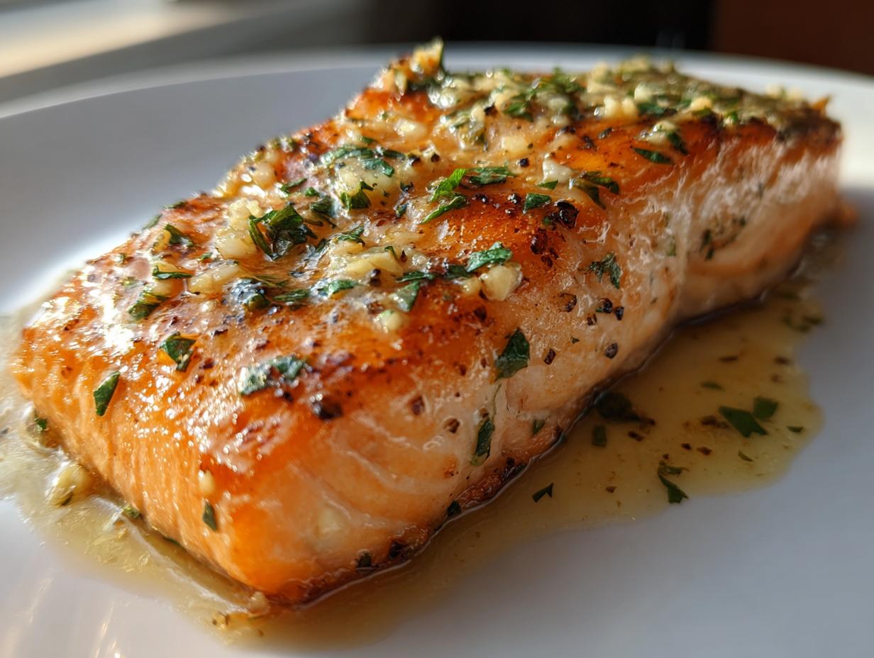 Amazing 17-Minute lemon garlic butter salmon