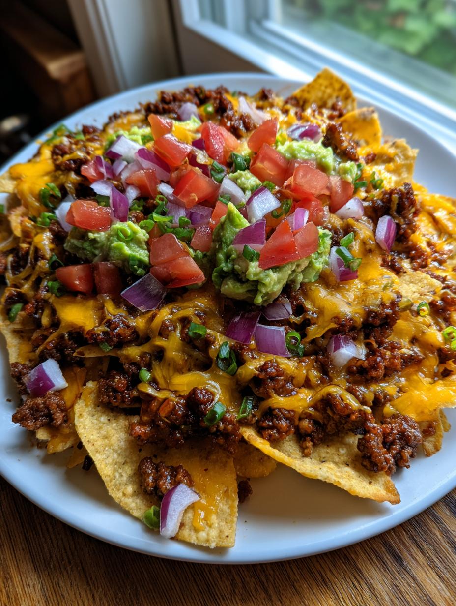 loaded nachos - detail 2