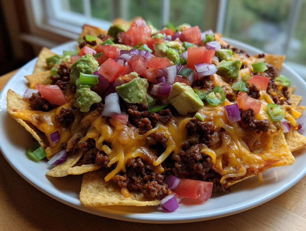 Awesome 5-Star Loaded Nachos Recipe