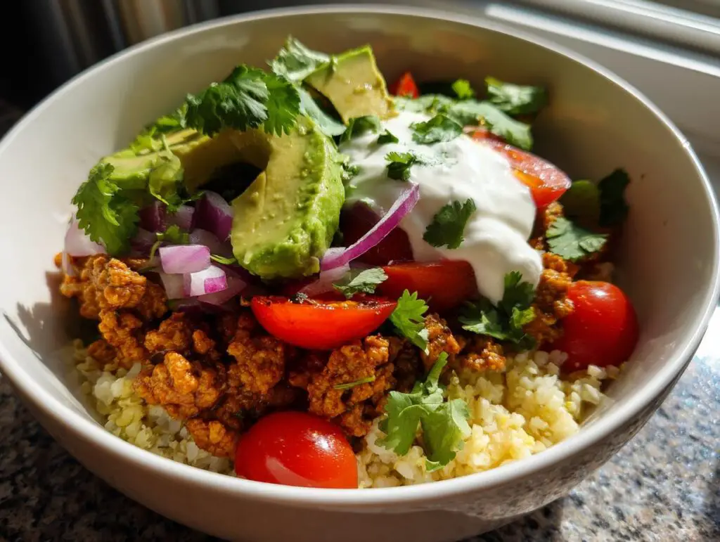 low carb burrito bowl