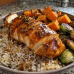 maple dijon chicken bowl