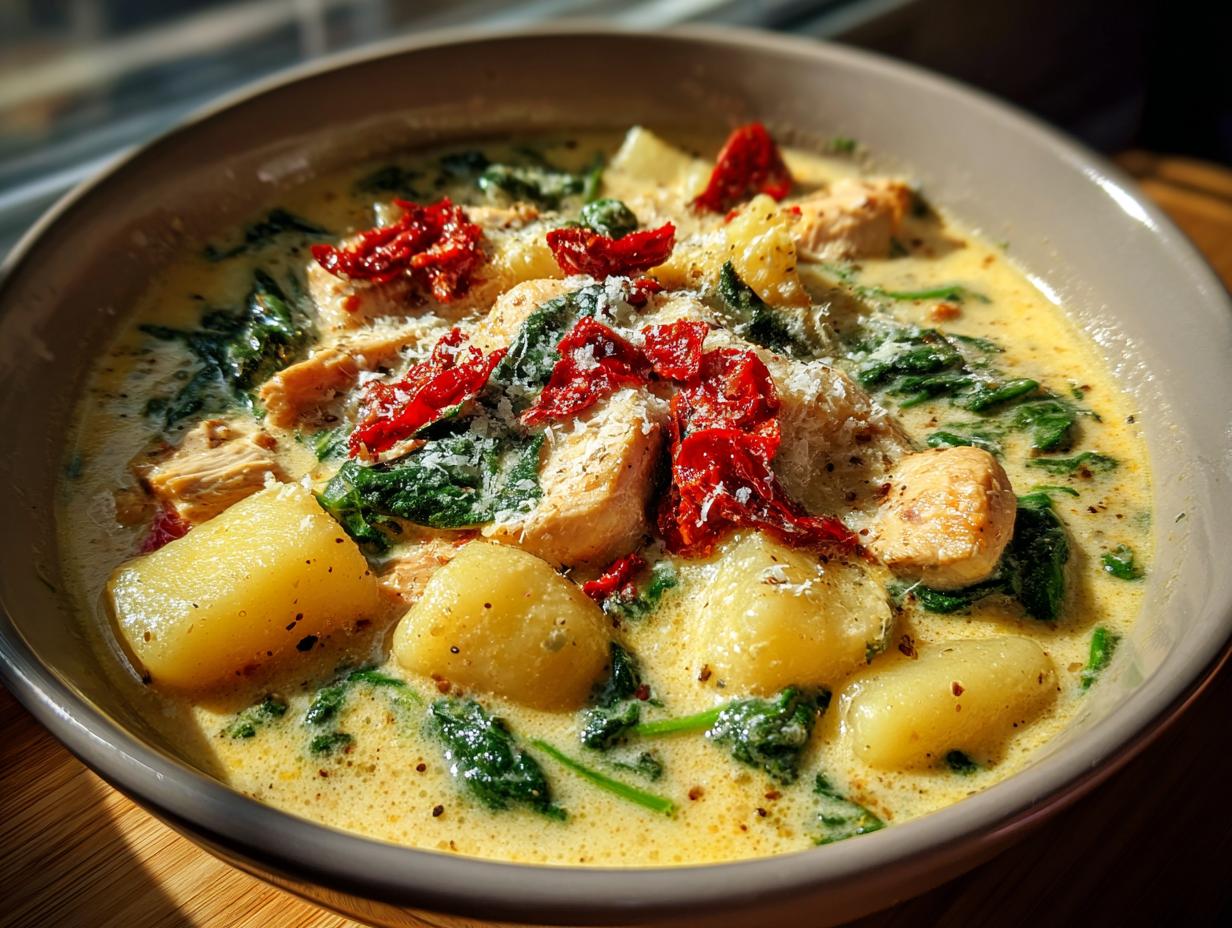 Scrumptious marry me chicken soup in 30 min