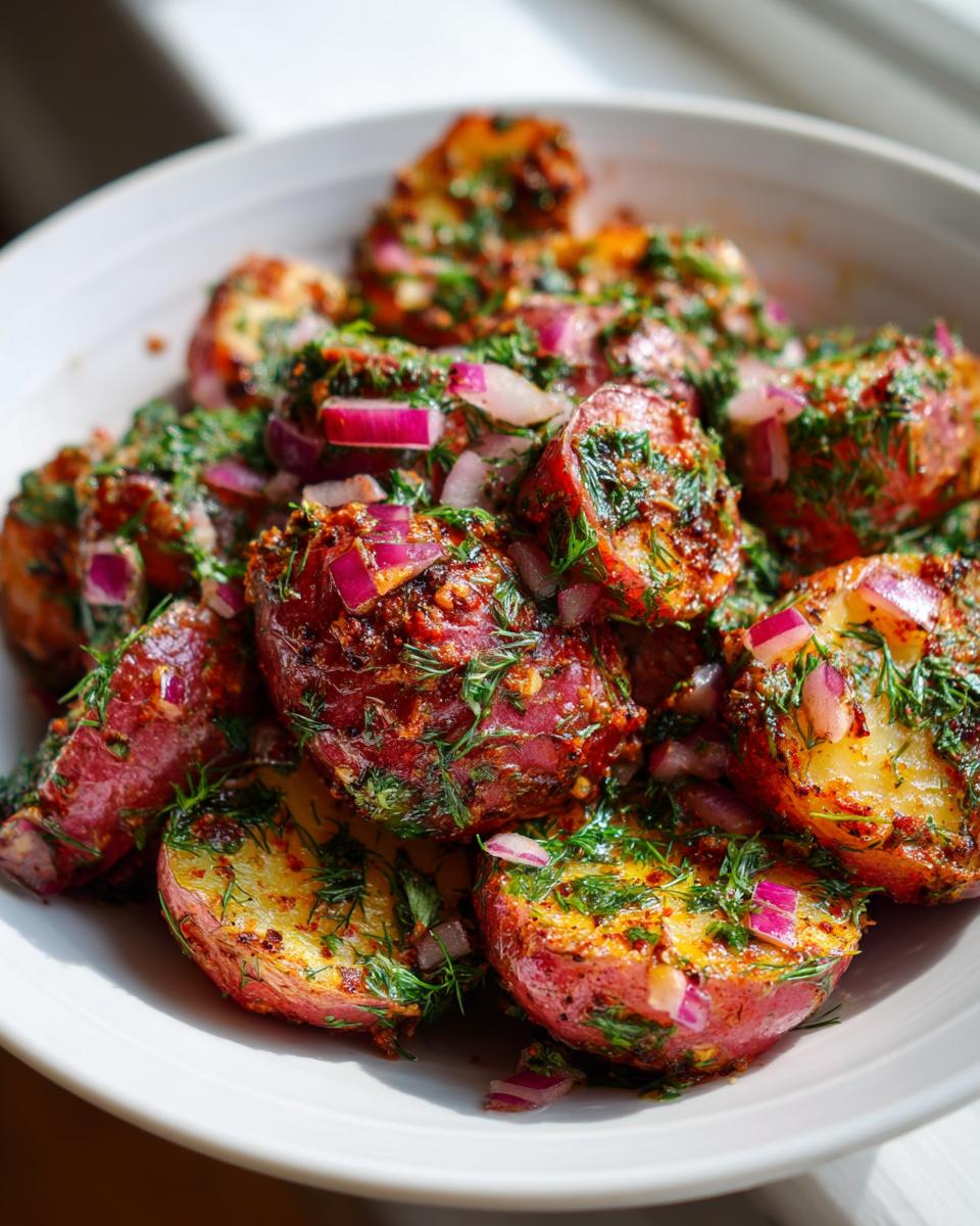 no mayo potato salad - detail 1