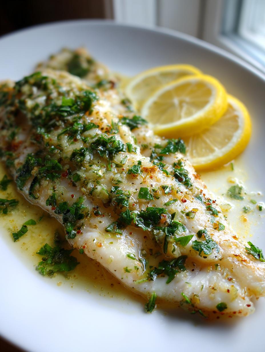 oven baked tilapia - detail 2