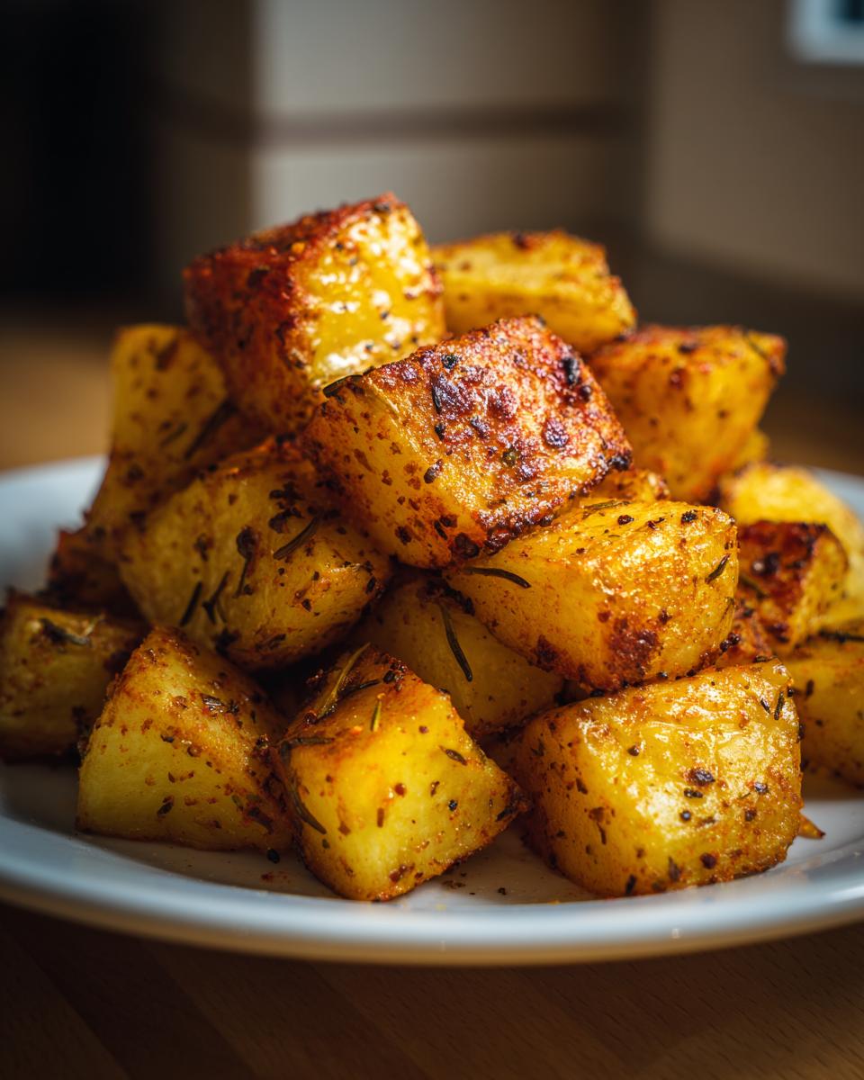 oven roasted potatoes - detail 1