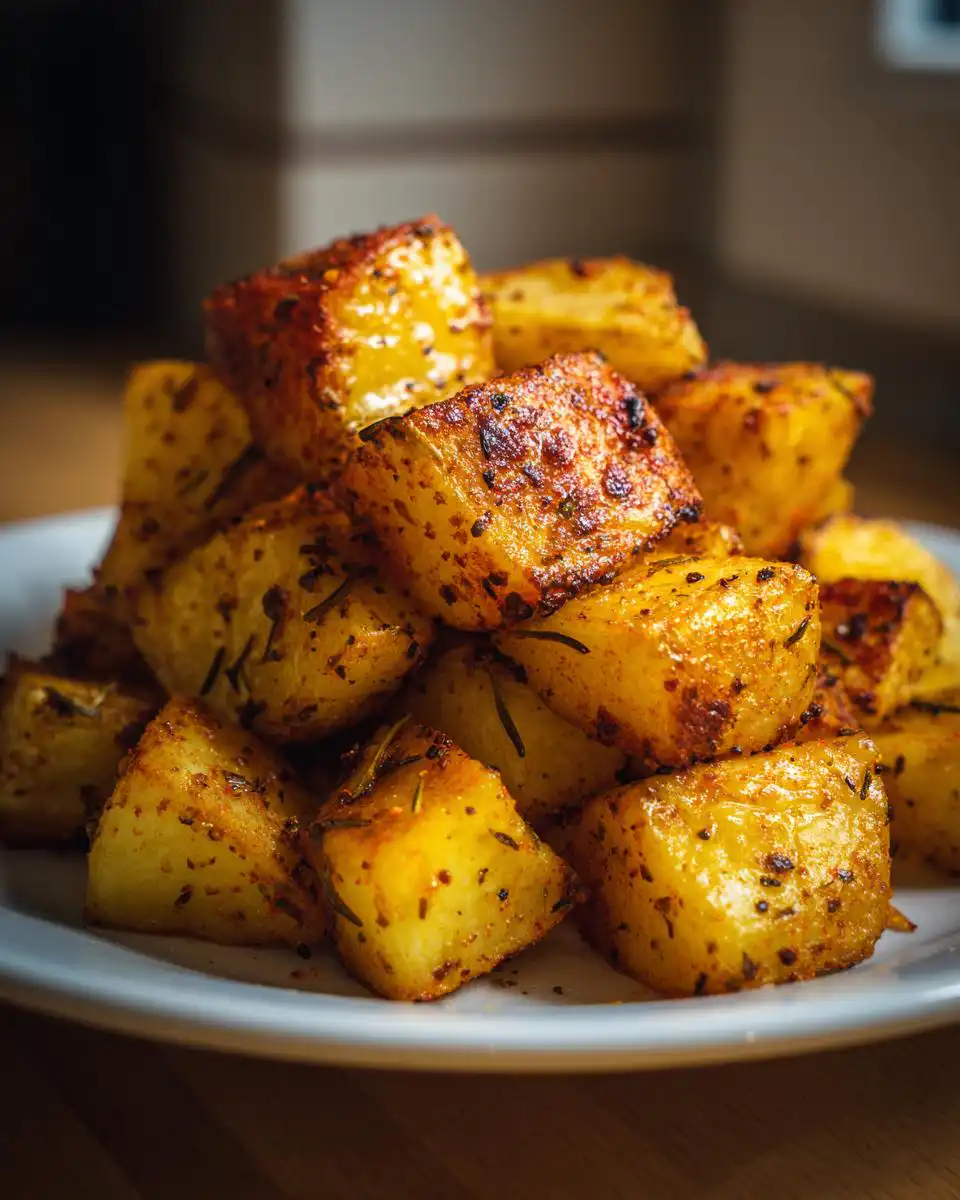 oven roasted potatoes - detail 1