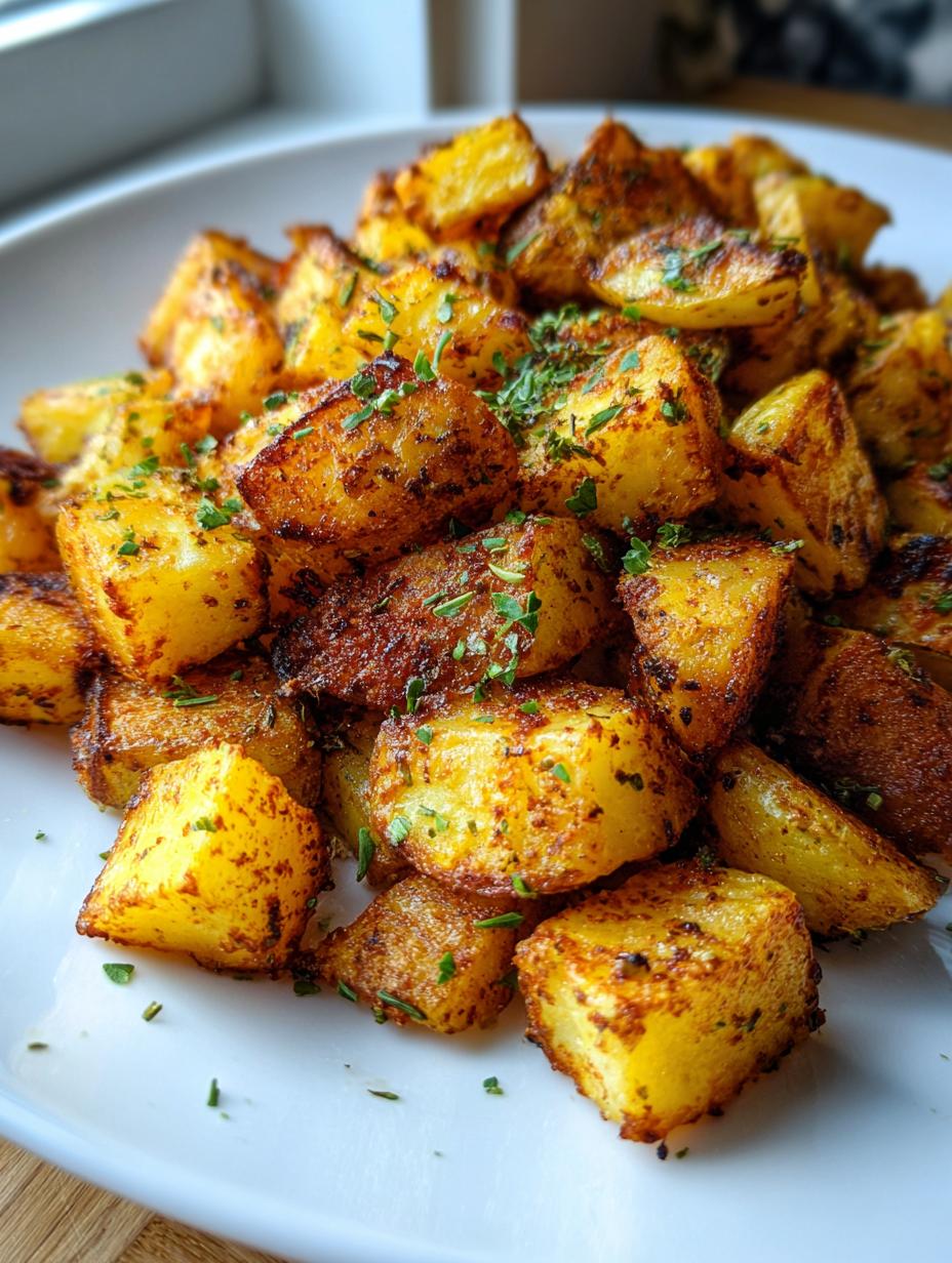 oven roasted potatoes - detail 2