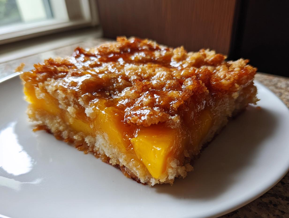 Amazing 1-hour peach cobbler recipe