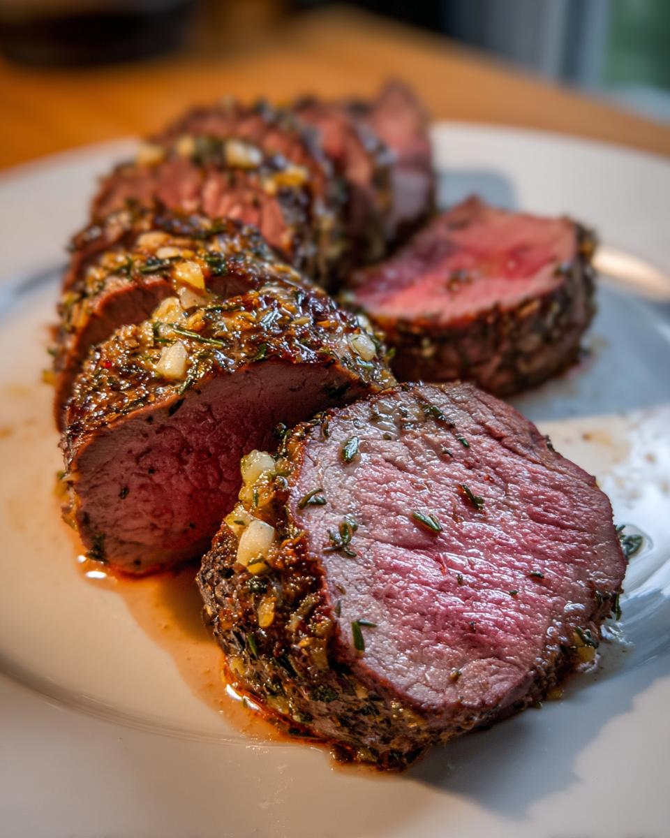 roasted beef tenderloin - detail 1