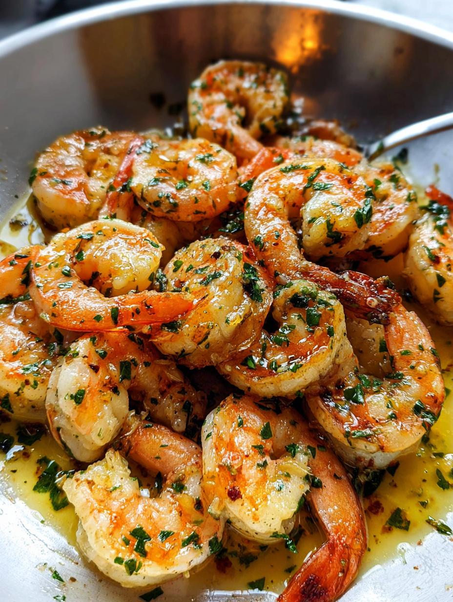 shrimp scampi - detail 1