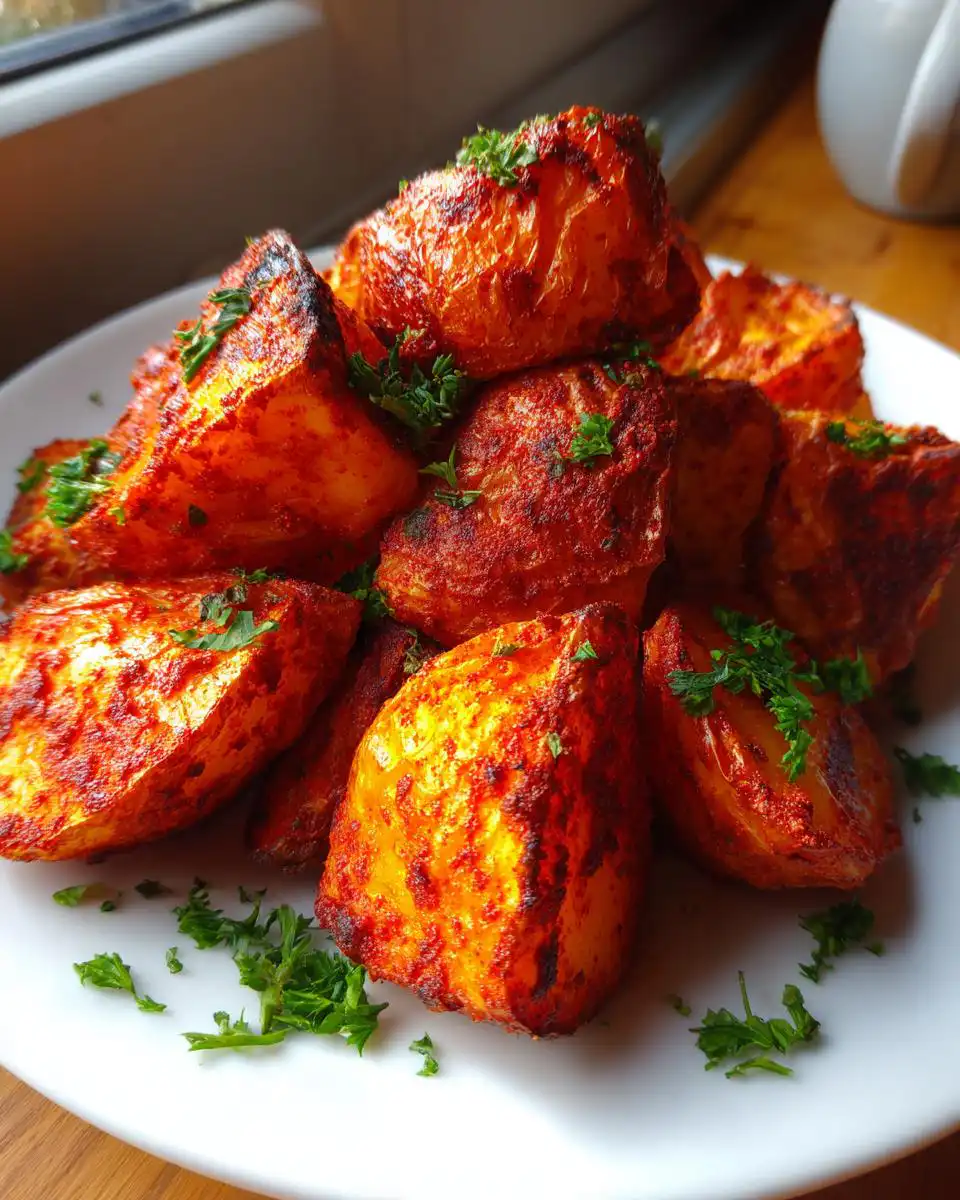 smoked paprika roasted potatoes - detail 1