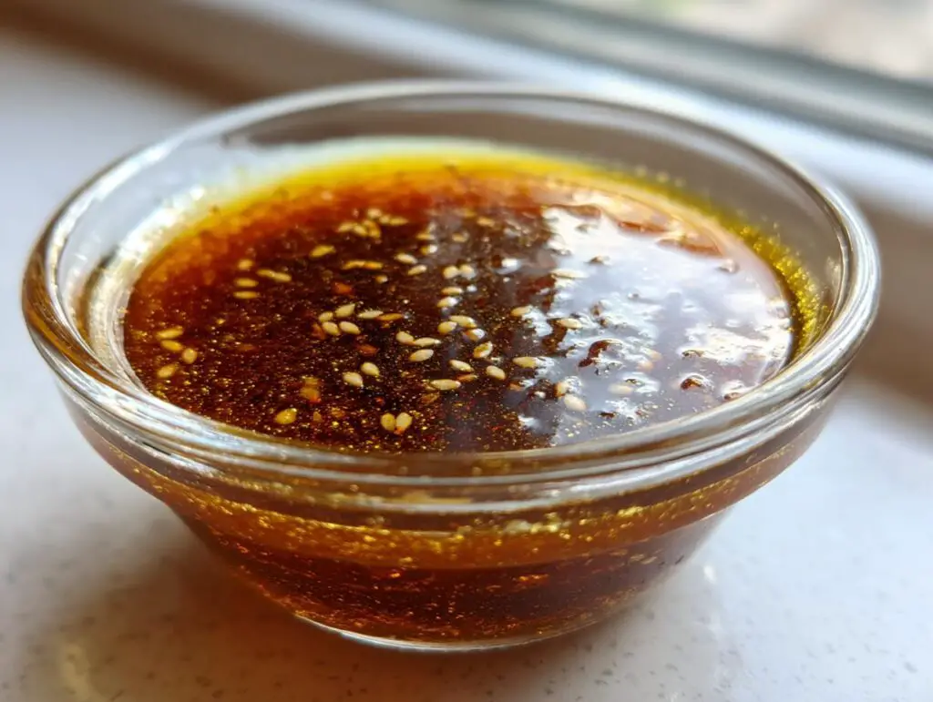 3 Ingredient Sesame Ginger Dressing