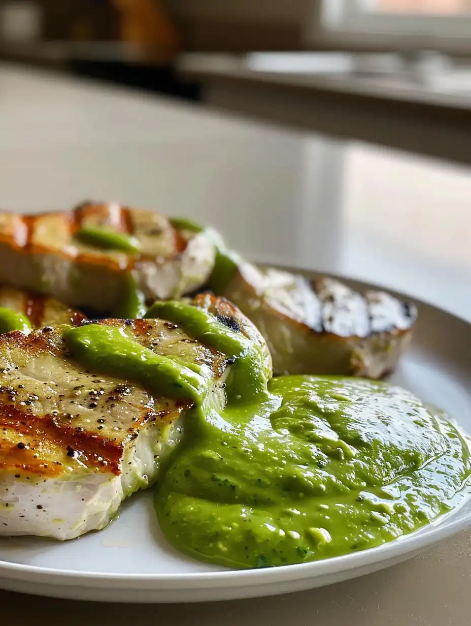 5 Minute Creamy Avocado Cilantro Sauce - detail 2