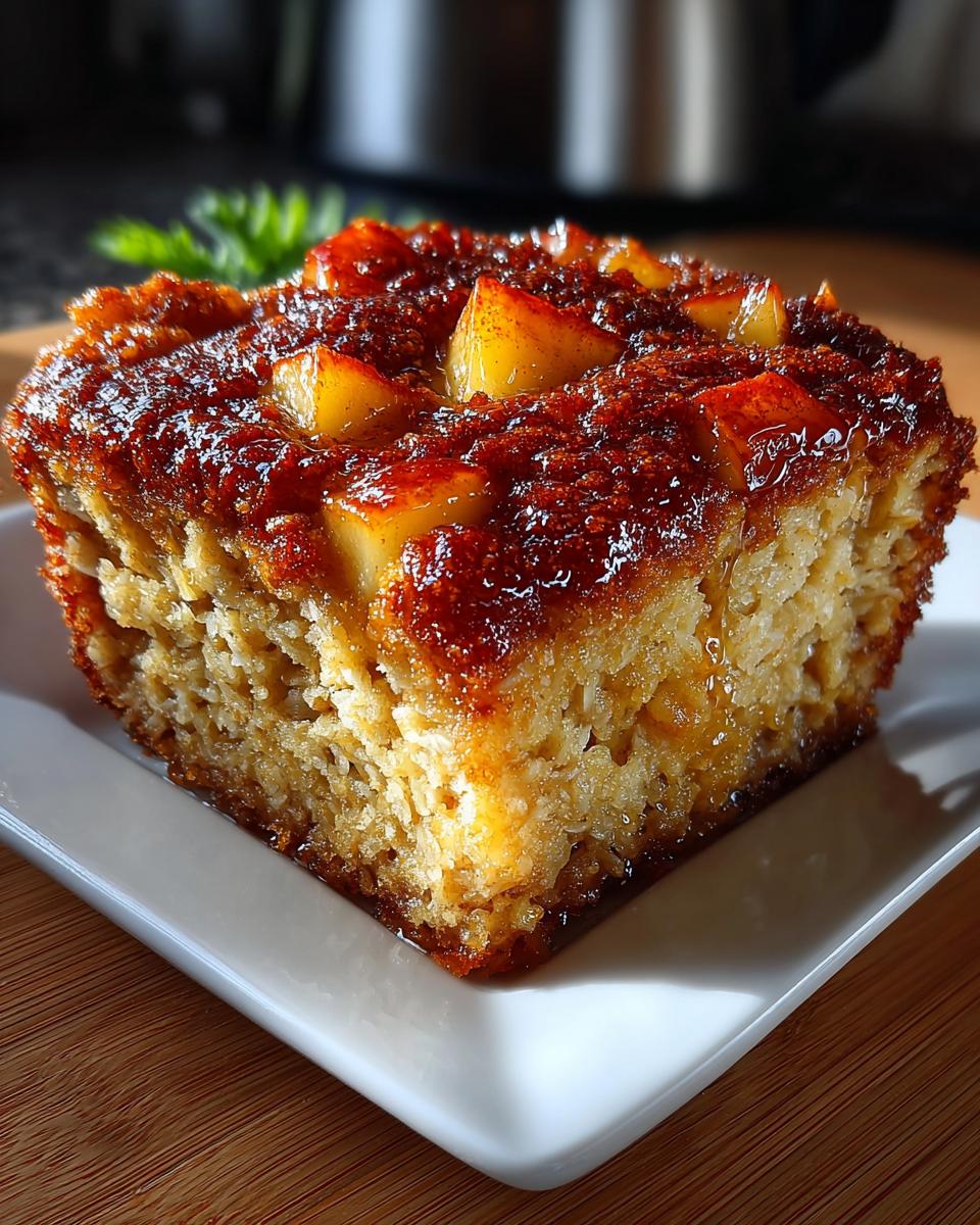 Apple Pie Baked Oatmeal Easy Breakfast - detail 1