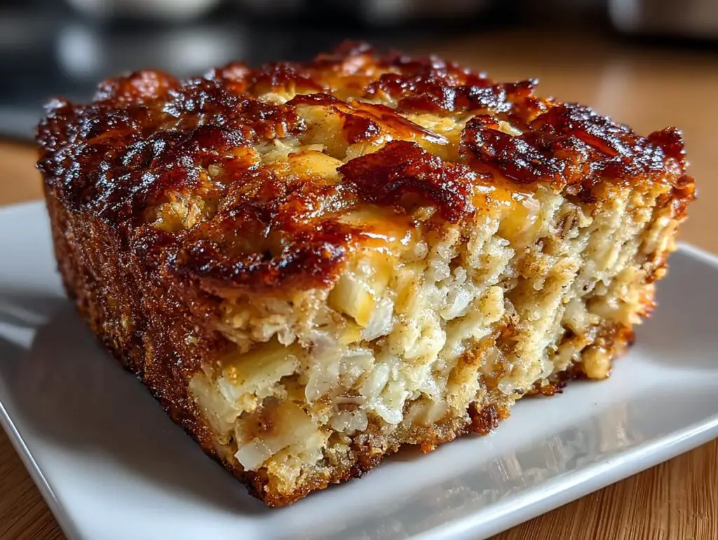 Apple Pie Baked Oatmeal Easy Breakfast