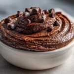 Brownie Batter Chocolate Hummus in 10 Minutes